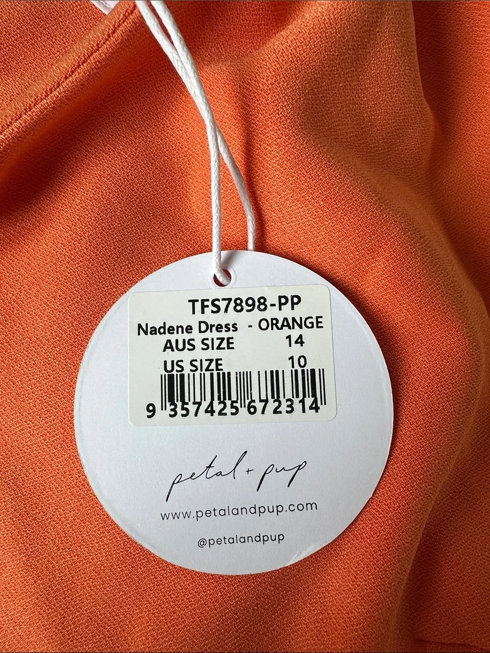 Petal & Pup Orange Nadene Dress